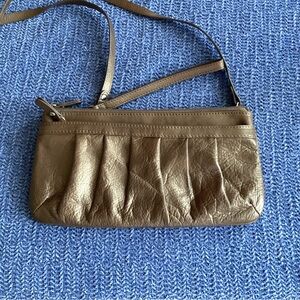 Danier Leather Wristlet with Shoulder Strap